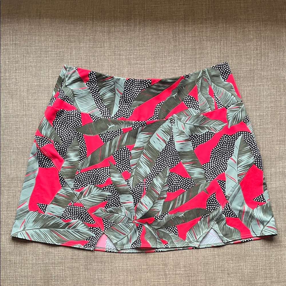 Tail Tennis Tropical Print Skort Skirt Shorts Pickleball S